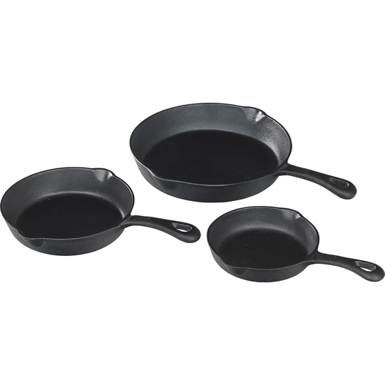 Symple Stuff 3-Piece Frying Pan Set