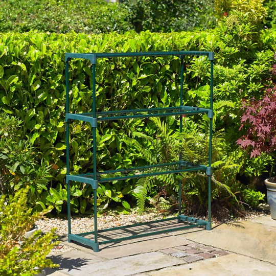 ASAB 4 Tier Greenhouse Staging Unit Storage Racking Plant Stand