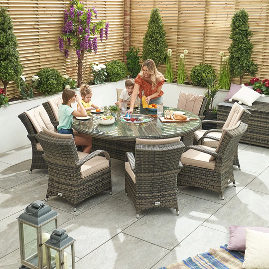 Amorion 8 Seater Dining Set