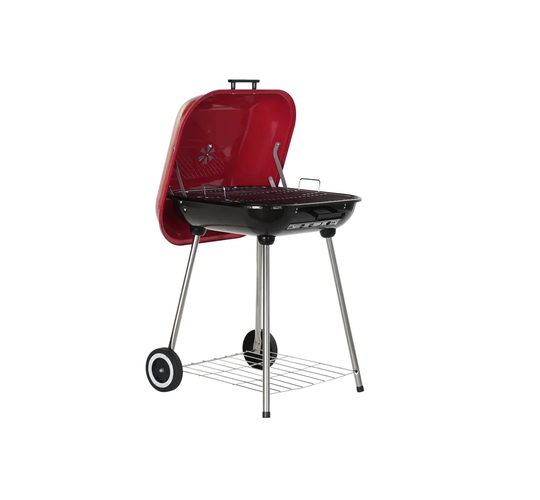 Dakota Fields 60Cm Barrel Charcoal BBQ