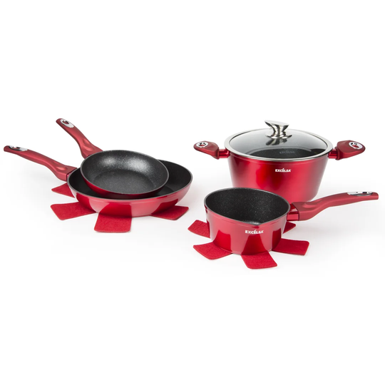 Phoenix 4 Piece Aluminium Non Stick Cookware Set