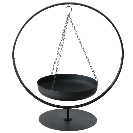 Mcgahey Iron Wood Burning Fire Ring