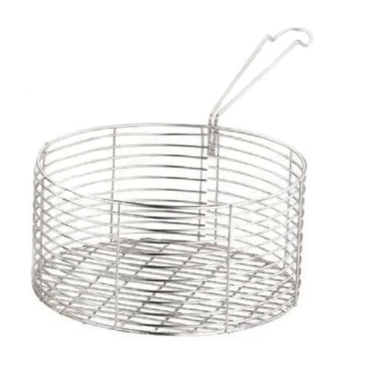 Chip Pan Frying Basket Wire Basket Long Handle Replacement Basket