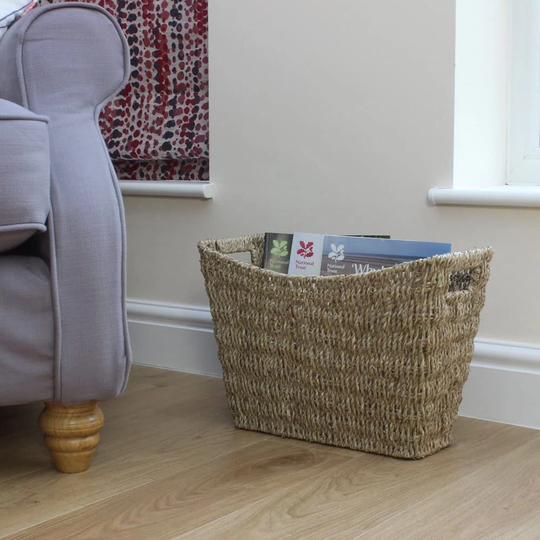 Auvillar Seagrass Magazine Rack