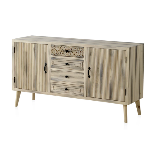 Collette 140 Cm Wide 4 Drawer Sideboard