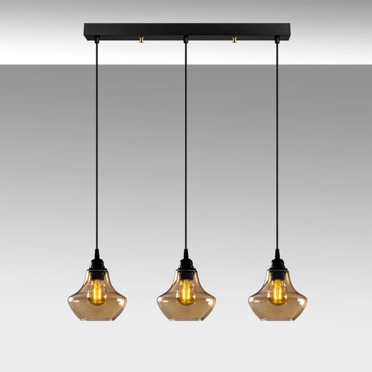 Priddy 3 - Light Kitchen Island Geometric Pendant