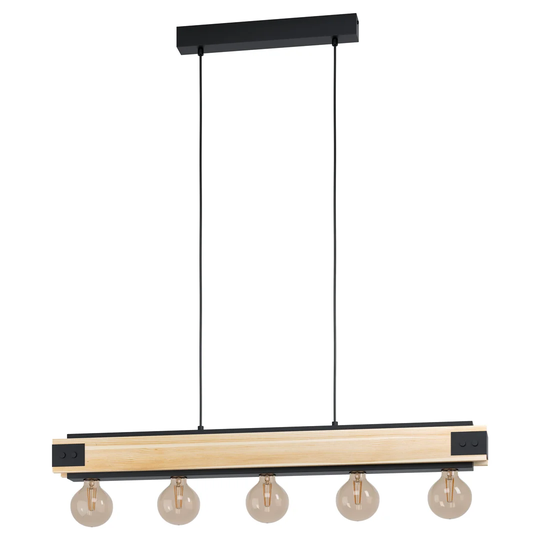 Schoenbeck 5 - Light Kitchen Island Linear Pendant