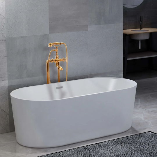 Duarte 1700 mm x 800 mm Straight Double Ended Bathtub