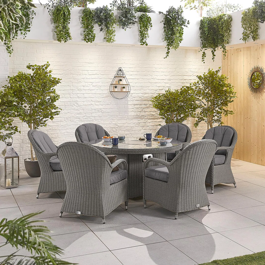 Ansbert 6 Seater Dining Set