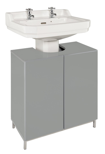 Argos Home Gloss Under Sink Unit - Grey