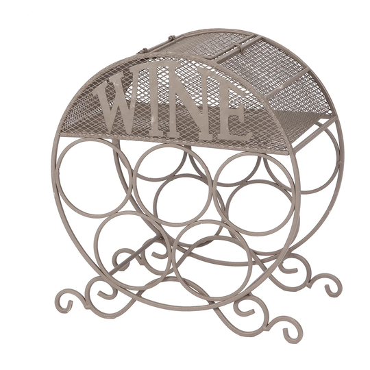Winifred 5 Bottle Tabletop Wine Rack