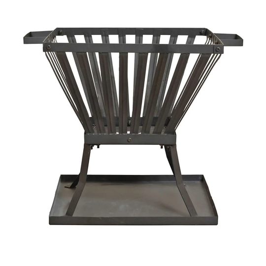 RedFire Fire Basket Denver Black Steel 39 x 39cm