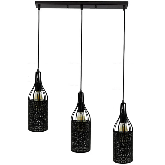 Sardis 3 - Light Kitchen Island Cylinder Pendant