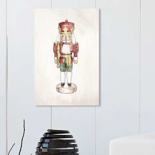 'Nutcracker III' Painting on Wrapped Canvas