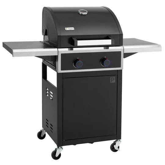 Keansburg 2 - Burner Portable Liquid PropaneGas Grill with and Cabinet