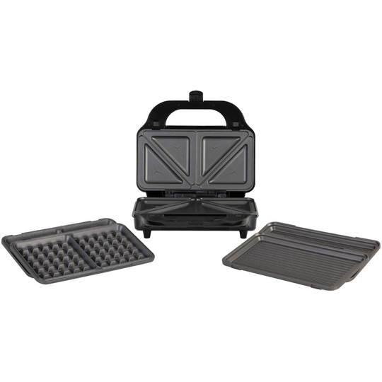 Tower 3 in 1 Deep Fill Sandwich Maker T27020 Sandwich Toaster - Black