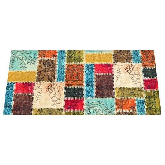 Schwerin Digital Patchwork Kitchen Mat