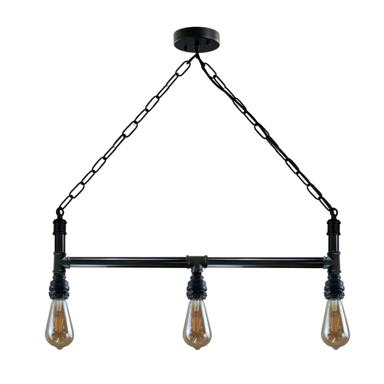 Mousoupetros 3 - Light Kitchen Island Bulb Pendant