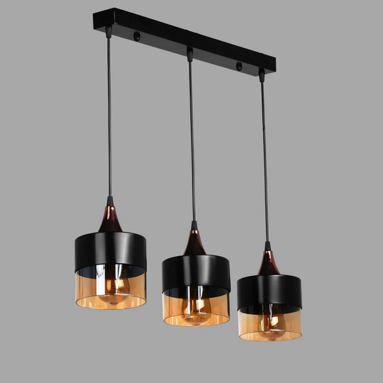 Fedler 3 - Light Kitchen Island Drum Pendant