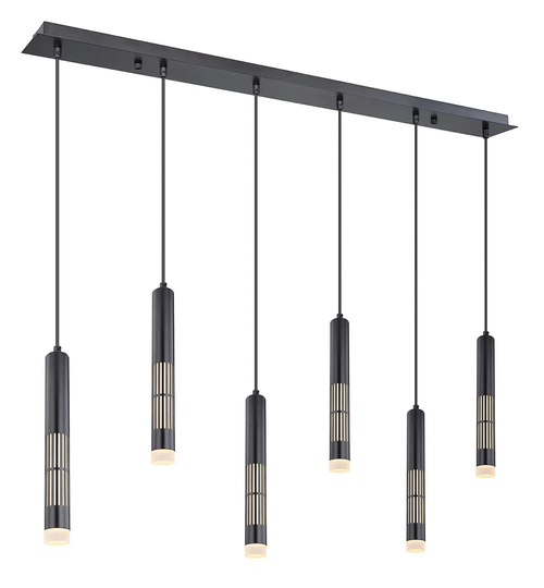 Tonya 9 - Light Kitchen Island Linear LED Pendant