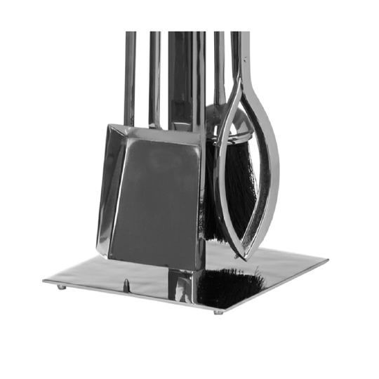 Elba Steel Fireplace Tool Set