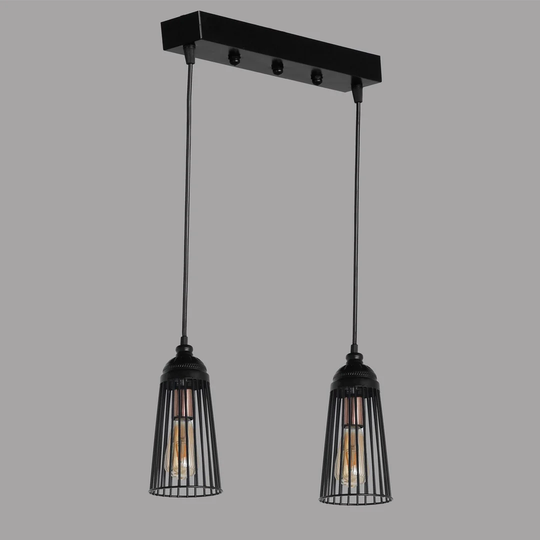 Dawrin 2 - Light Kitchen Island Bell Pendant