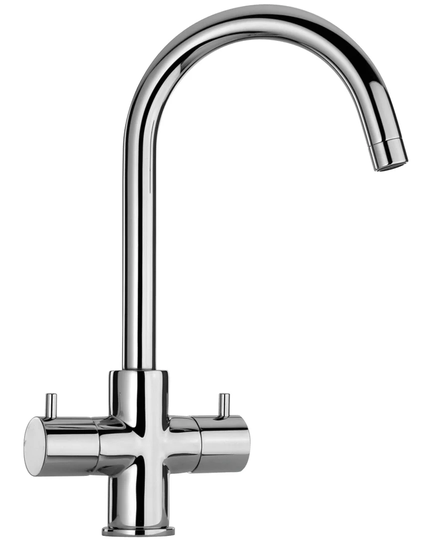 Cox Cruciform Sink Twin Lever Monobloc Tap