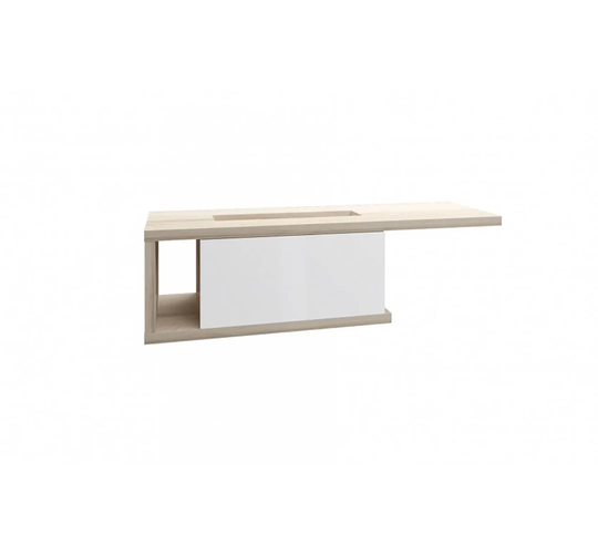 Roeper 131cm Wall-Mounted Vanity Unit Base