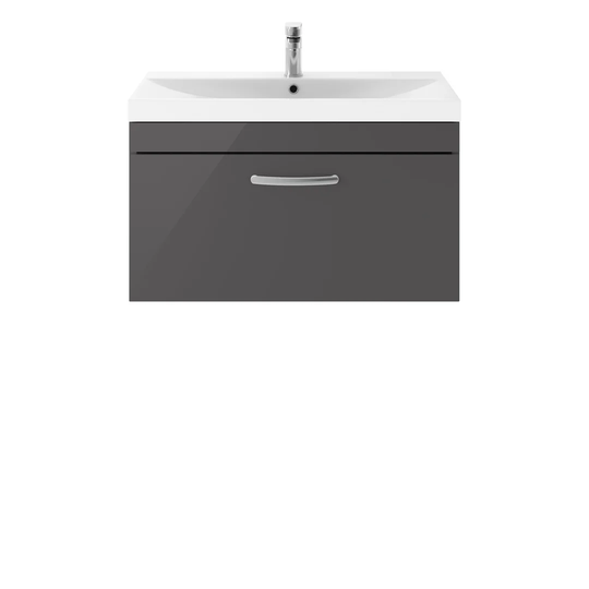 810mm Wall Mount Single Vanity Unit