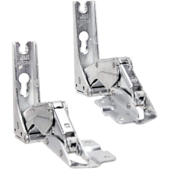 Door Hinge Set for BAUMATIC Fridge Freezer - 3363 3362 5.0 41,5 Integrated Left and Right Hinges Pair