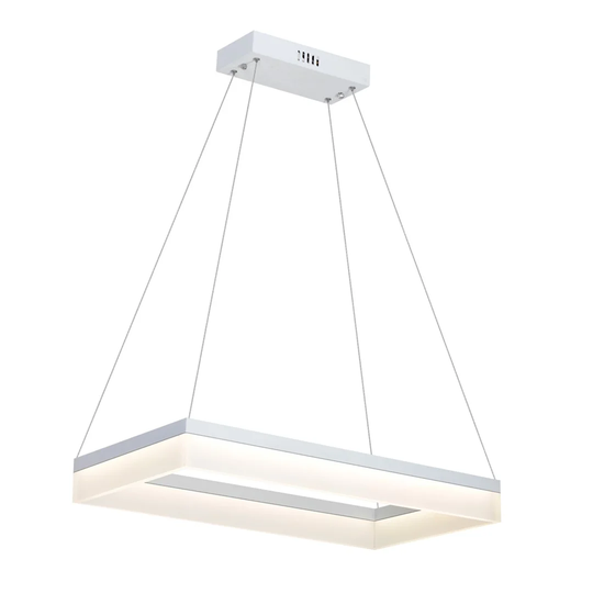Rhuddlan 1-Light Kitchen Island Square / Rectangle LED Pendant