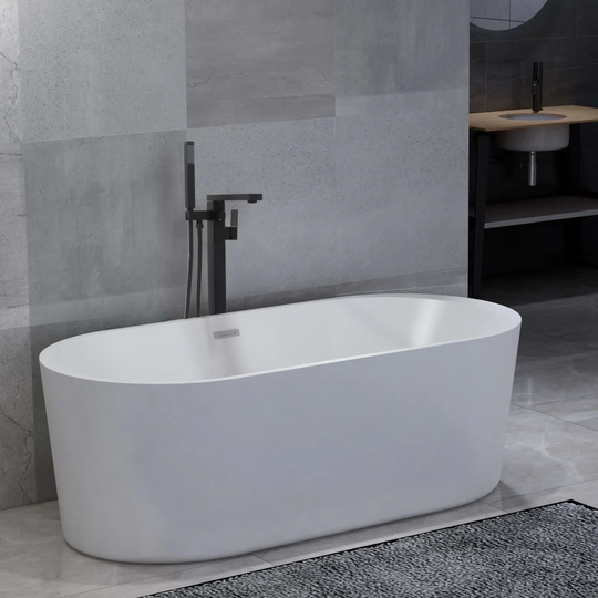 Duncombe 1700 mm x 800 mm Straight Double Ended Bathtub