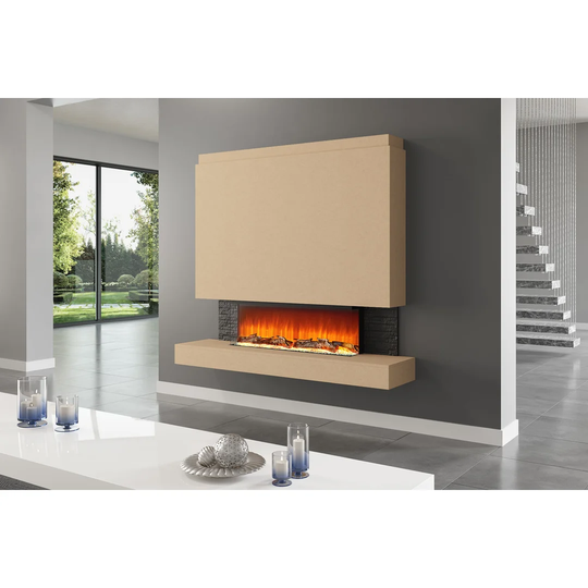Ackermann Wall Mounted Electric Fire Suite