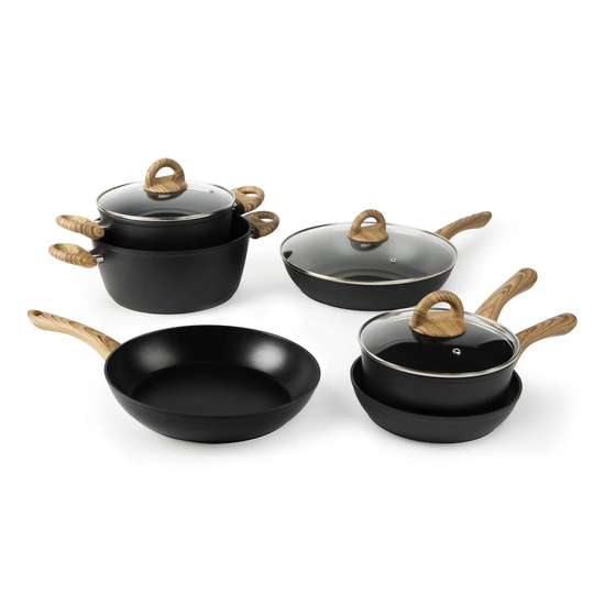 Pratika 9 Pieces Cookware Set