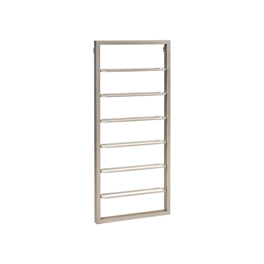 WALL MOUNTED 6 PLACE METAL BOTTLE RACK