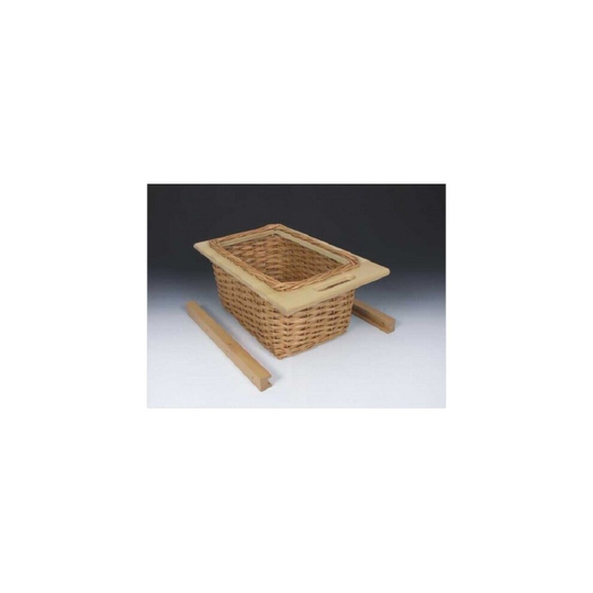 (400mm) Pull out wicker baskets kitchen storage solution