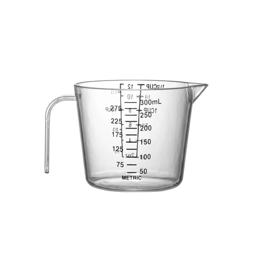 Belfry Kitchen | 4 Piece Measuring Cup Set | Transparent | Dimensions: ML - OZ - Cup | Kitchen measuring cup | Plastic | Mixing cup | Measuring Jug |