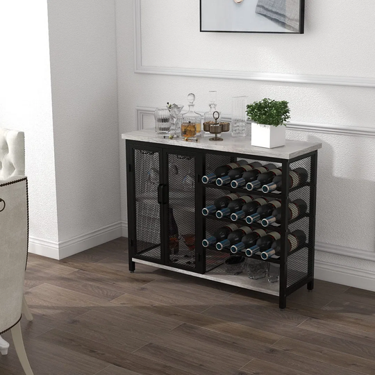 Heddo Bar with Wine Storage