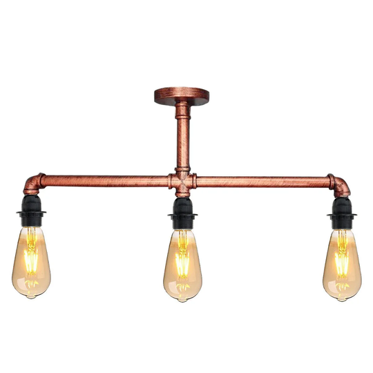 Maysen 3-Light 60cm Semi Flush Mount