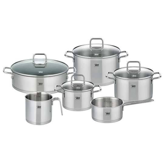 ELO Citrin 6 Pieces Stainless Steel Non Stick Cookware Set
