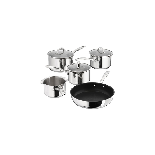 5pc Stellar 7000 Stainless Steel Saucepan Set | Stainless Steel Pans