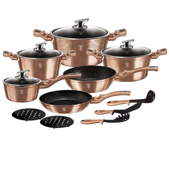Berlinger Haus 11 Pieces Aluminium Non Stick Cookware Set