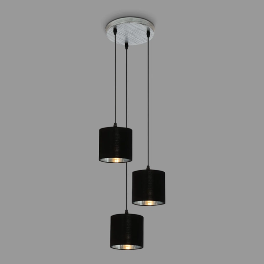 Basha 3 - Light Kitchen Island Jar Pendant