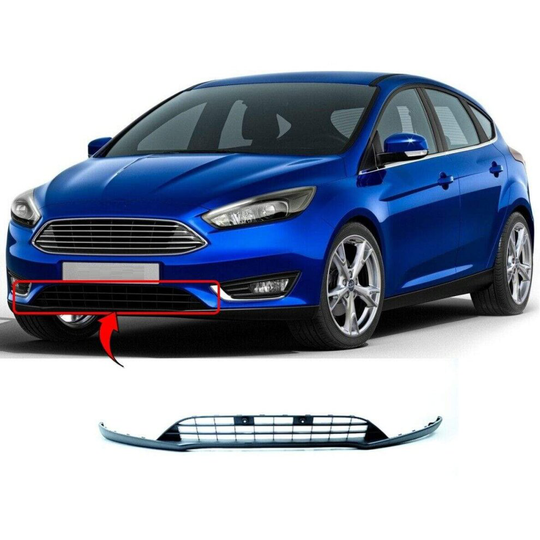 Ford Focus 5 Door Hatchback 2014- Front Lower Centre Bumper Grille
