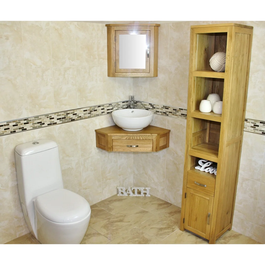 Covarrubias Compact 550mm Wall Mounted Single Vanity Unit