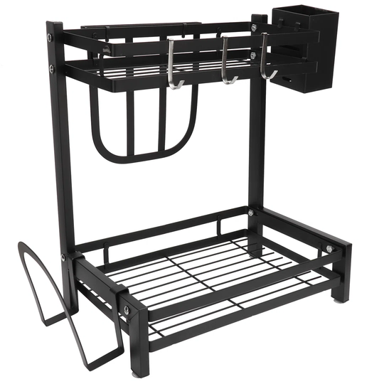 Stainless Steel Free-Standing Spice Rack
