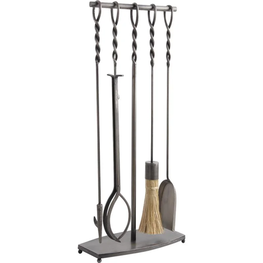 Ezekiel 4 Piece Iron Fireplace Tool Set