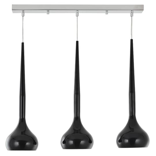 Memphis 3 - Light Kitchen Island Teardrop Pendant