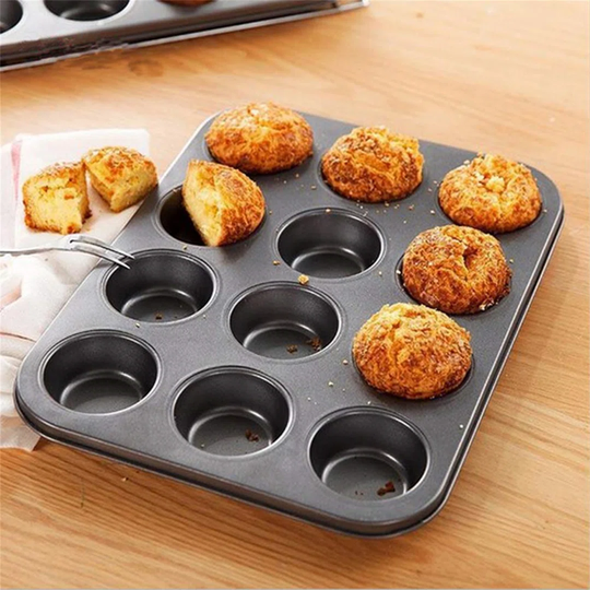 Shellstone 8-Piece Non Stick Bakeware Set Baking Set- With Muffin Tray, Oven Tray, Cake Pan, Loaf Pan & Spring Form Cake Tin