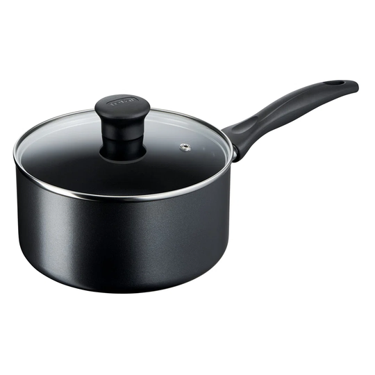 Induction G155S344 Non-Stick Cookware Set, 3 Pieces-Black, Saucepans, Aluminium